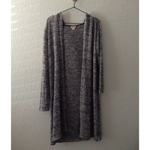 Long Sleeve Hooded Cardigan
